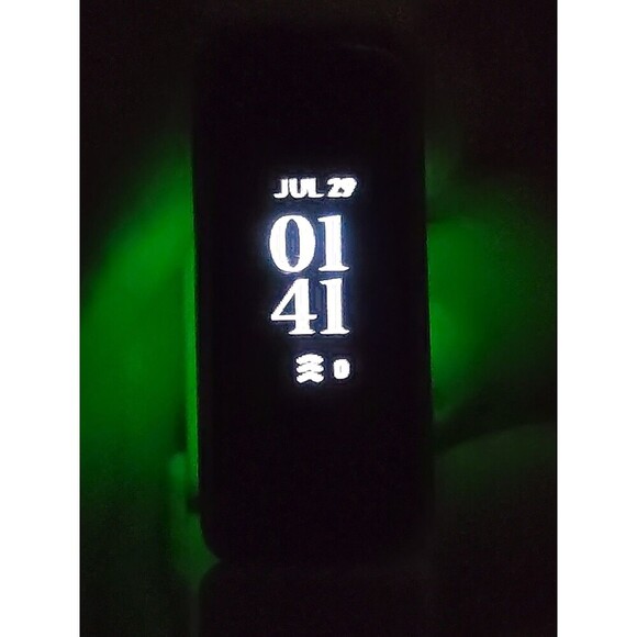 Fitbit Inspire 2 Fitness Tracker Black Heart Rate Monitor Tested No Charger - Picture 12 of 12